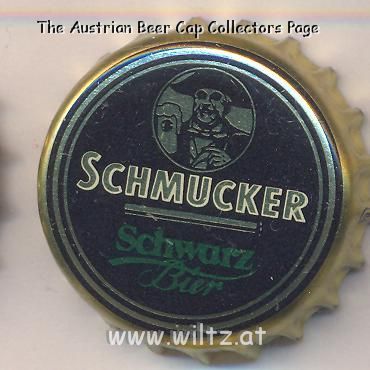 Beer cap Nr.5267: Schmucker Schwarz Bier produced by Schmucker/Mossautal
