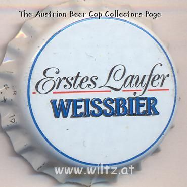 Beer cap Nr.5290: Erstes Laufer Weissbier produced by Brauerei Simon KG Andreas Laus/Lauf a. d. Pegnitz