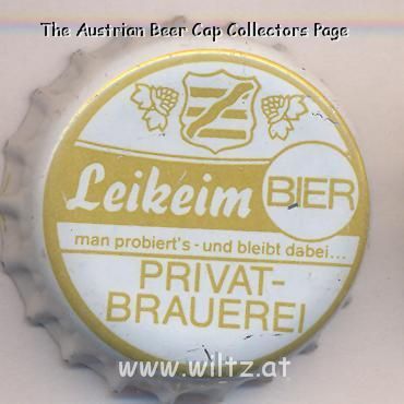 Beer cap Nr.5295: Leikeim Bier produced by Privatbrauerei Leikeim/Altenkunstadt