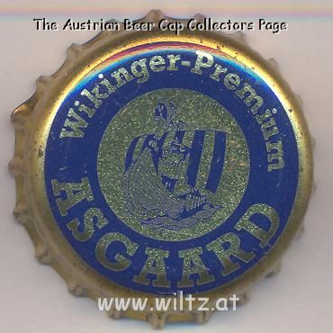 Beer cap Nr.5318: Asgaard Wickinger Premium produced by Brauerei Schleswig/Schleswig