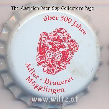 Beer cap Nr.5321: Adler Pils produced by Adler Brauerei/Mögglingen