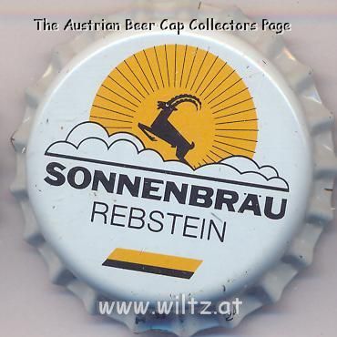 Beer cap Nr.5353: Sonnenbräu Lagerbier hell produced by Sonnenbräu/Rebstein
