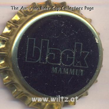 Beer cap Nr.5355: Black Mammut produced by MAMMUT Getränke GmbH/Sangerhausen