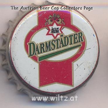 Beer cap Nr.5367: Darmstädter Weissbier dunkel produced by Darmstätder Brauerei Rummel/Darmstadt