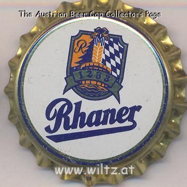 Beer cap Nr.5370: Rhaner Bier produced by Rhanerbräu J.Bruckmayer & Sohn/Schönthal-Rhan
Schönthal-Rhan