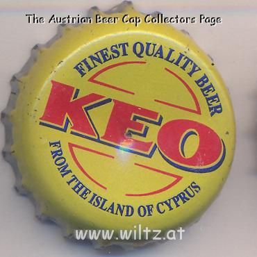 Beer cap Nr.5387: KEO produced by KEO/Limassol