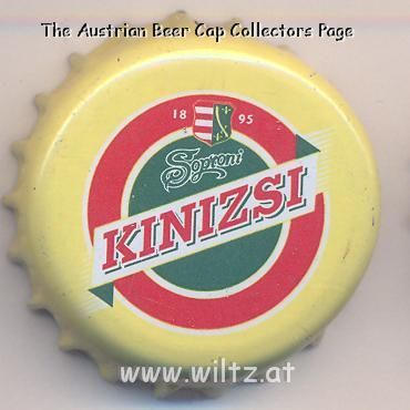 Beer cap Nr.5399: Soproni Kinizsi produced by Brau Union Hungria Sörgyrak Rt./Sopron