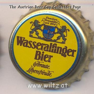 Beer cap Nr.5431: Wasseralfinger Bier produced by Löwenbräu Wasseralfingen/Aalen