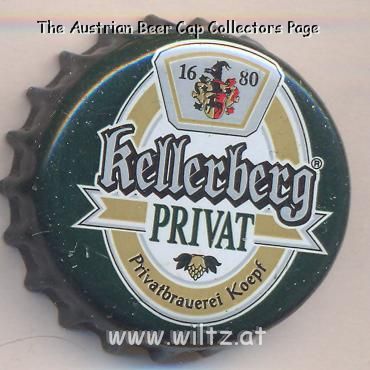 Beer cap Nr.5434: Kellerberg Privat produced by Privatbrauerei Koepf/Aalen
