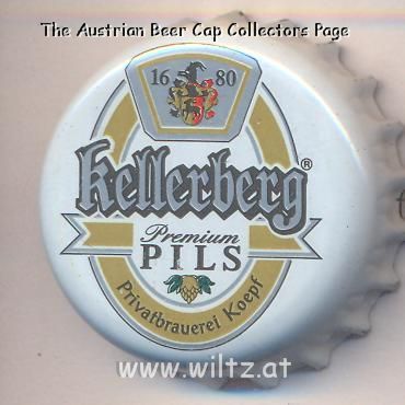 Beer cap Nr.5435: Kellerberg Premium Pils produced by Privatbrauerei Koepf/Aalen