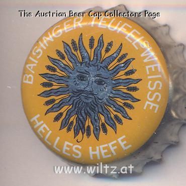 Beer cap Nr.5500: Teufelweisse Helles Hefe produced by Baisinger Löwenbräu/Baisingen bei Tübingen