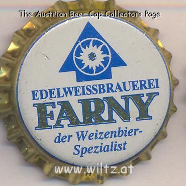 Beer cap Nr.5513: Weizenbier produced by Edelweissbrauerei Farny/Kisslegg