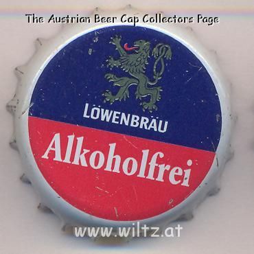Beer cap Nr.5514: Alkoholfrei produced by Löwenbräu AG/München