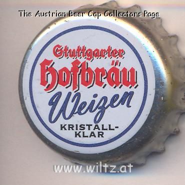 Beer cap Nr.5516: Weizen Kristallklar produced by Stuttgarter Hofbäu/Stuttgart