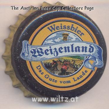 Beer cap Nr.5561: Weizenland Weissbier produced by Kaiserdom Privatbrauerei Wörner KG/Bamberg