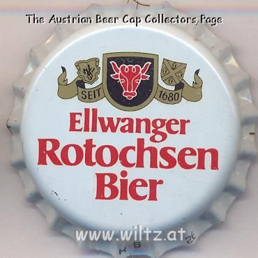 Beer cap Nr.5587: Ellwanger Rotochsen Bier produced by Ellwanger Rotochsen Brauerei/Ellwang