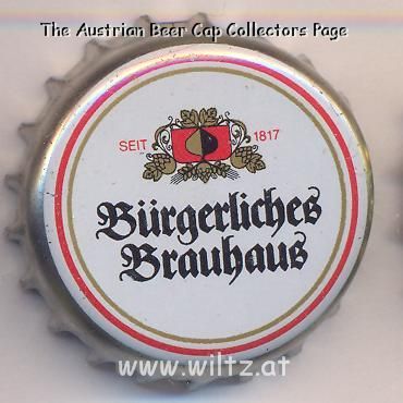 Beer cap Nr.5594: all brands produced by Bürgerliches Brauhaus/Ravensburg