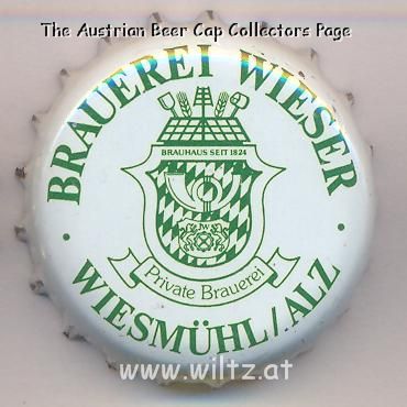 Beer cap Nr.5600: Export Hell produced by Brauerei Wieser/Wiesenmühl/Alz