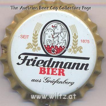 Beer cap Nr.5608: Friedmann Bier produced by Friedmann/Gräfenberg
