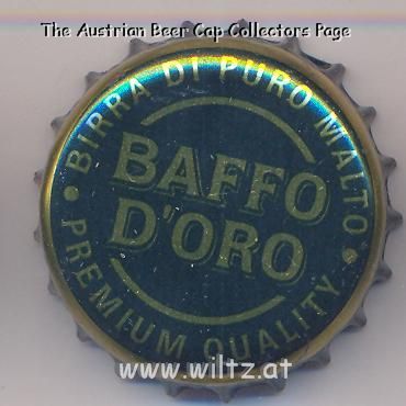 Beer cap Nr.5622: Baffo D'oro produced by Birra Moretti/San Giorgio Nogaro
