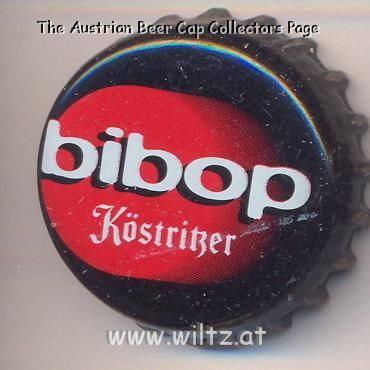 Beer cap Nr.5745: bibop produced by Köstritzer Schwarzbierbrauerei GmbH & Co/Bad Köstritz