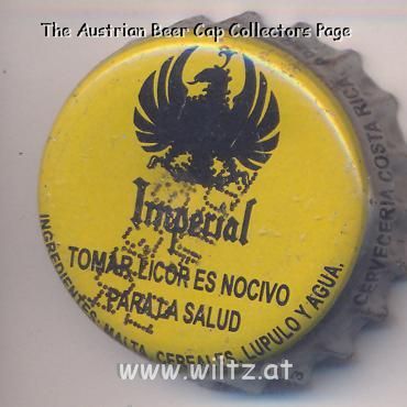 Beer cap Nr.5748: Imperial produced by Cerveceria Costa Rica/San Jose
