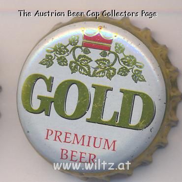 Beer cap Nr.5769: Gold Premium Beer produced by Zagorka Brewery/Stara Zagora