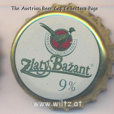 Beer cap Nr.5778: Golden Pheasant 9% produced by Pivovar Zlaty Bazant a.s./Hurbanovo