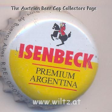 Beer cap Nr.5796: Isenbeck Premium produced by C.A.S.A Isenbeck/Buenos Aires