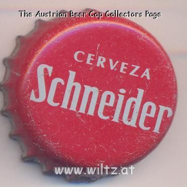Beer cap Nr.5813: Cerveza Schneider produced by Cia. Industrial Cervecera S.A./Salta