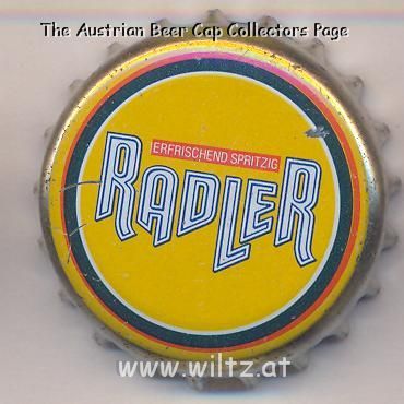 Beer cap Nr.5883: Radler produced by Binding Brauerei/Frankfurt/M.