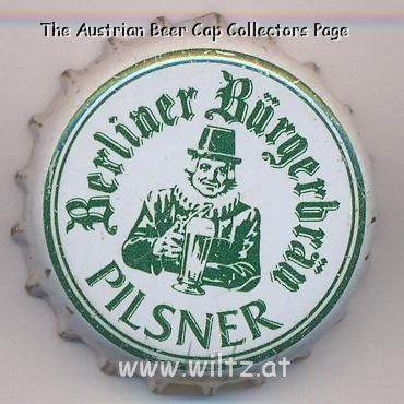 Beer cap Nr.5899: Pilsner produced by Berliner Bürgerbräu/Berlin