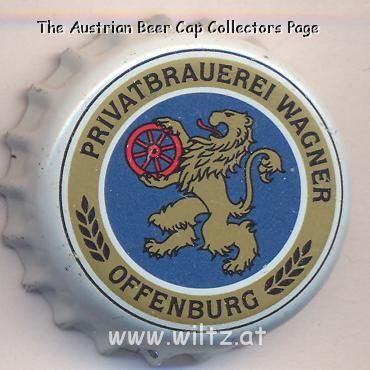Beer cap Nr.5903: Wagners Privat produced by Privatbrauerei Wagner/Offenburg