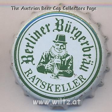 Beer cap Nr.5906: Ratskeller produced by Berliner Bürgerbräu/Berlin