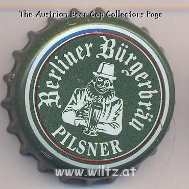 Beer cap Nr.5909: Pilsner produced by Berliner Bürgerbräu/Berlin
