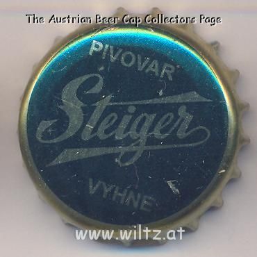 Beer cap Nr.5978: Steiger produced by Pivovar Steiger/Vyhne