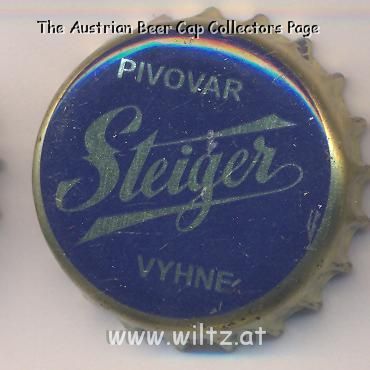 Beer cap Nr.5987: Steiger produced by Pivovar Steiger/Vyhne