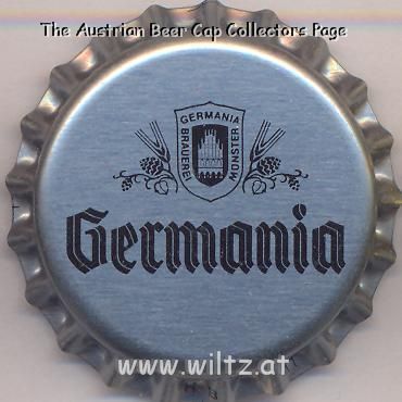 Beer cap Nr.6001: Germania produced by Germania Brauerei/Münster