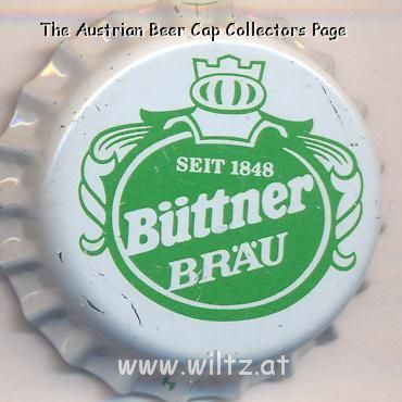 Beer cap Nr.6014: Büttner Bräu produced by Büttner Bräu/Bad Königshofen