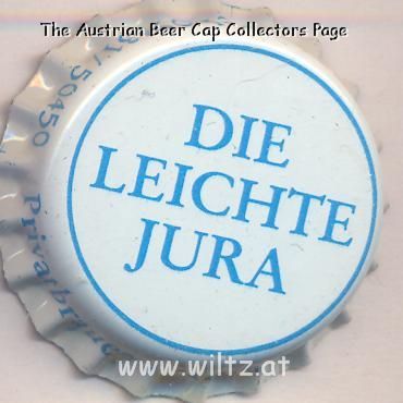 Beer cap Nr.6026: Die Leichte Jura produced by Privatbrauerei Plank/Wiefelsdorf