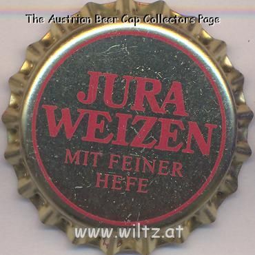 Beer cap Nr.6030: Jura Weizen produced by Privatbrauerei Plank/Wiefelsdorf