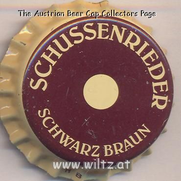 Beer cap Nr.6055: Schussenrieder Schwarz Braun produced by SCHUSSENRIEDER  Erlebnisbrauerei/Bad Schussenried