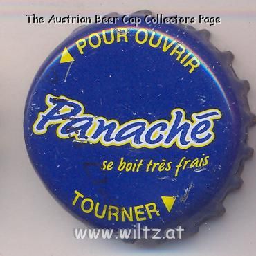 Beer cap Nr.6072: Panache produced by brewed for supermarket Auchan/Strasbourg