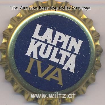 Beer cap Nr.6083: Lapin Kulta IVA produced by Oy Hartwall Ab Lapin Kulta/Tornio