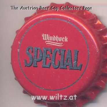 Beer cap Nr.6096: Windhoek Special produced by Namibia Breweries Ltd/Windhoek