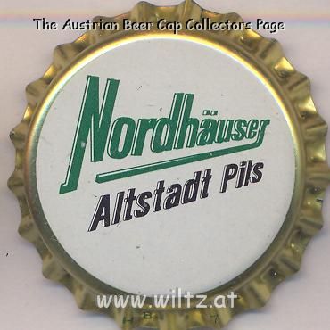 Beer cap Nr.6122: Nordhäuser Altstadt Pils produced by Privatbrauerei Roland-Bräu GmbH/Nordhausen