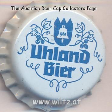 Beer cap Nr.6125: Uhland Bier produced by Brauerei Glocke/Geislingen/Steige