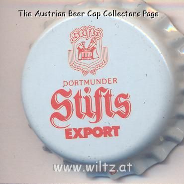 Beer cap Nr.6128: Dortmunder Stifts Export produced by Dortmunder Stifts-Brauerei/Dortmund