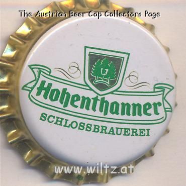 Beer cap Nr.6143: Hohenthanner produced by Schlossbrauerei Hohenthann OHG L.Rauschenecker/Hohenthann