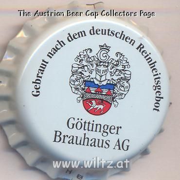 Beer cap Nr.6144: Göttinger Edel Pils produced by Göttinger Brauhaus AG/Götting
